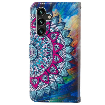 For Samsung Galaxy A36 5G Case Pattern Leather Wallet Phone Cover with Card Holder