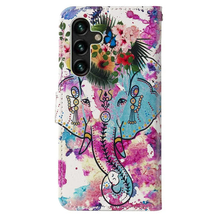 For Samsung Galaxy A36 5G Case Pattern Leather Wallet Phone Cover with Card Holder