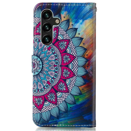 For Samsung Galaxy A26 5G Case Pattern Leather Wallet Phone Cover with Card Holder