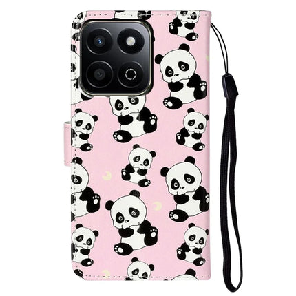 For Honor X7c 4G / 200 Smart 5G Case Pattern Leather Wallet Phone Cover with Card Holder