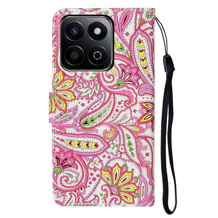For Honor X7c 4G / 200 Smart 5G Case Pattern Leather Wallet Phone Cover with Card Holder