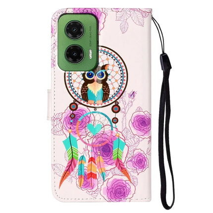 For Motorola Moto G35 5G Case Pattern Leather Wallet Phone Cover with Card Holder