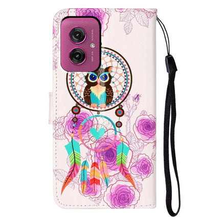 For Motorola Moto G55 5G Case Pattern Leather Wallet Phone Cover with Card Holder