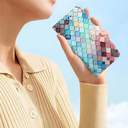 For Samsung Galaxy A36 5G Wallet Case Printed Pattern Design Leather Phone Cover