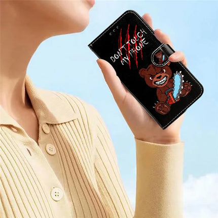 For Samsung Galaxy A56 5G Wallet Case Printed Pattern Design Leather Phone Cover
