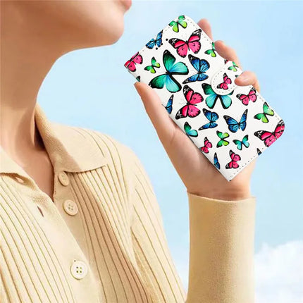 For OnePlus 13 Wallet Case Printed Pattern Design Leather Phone Cover