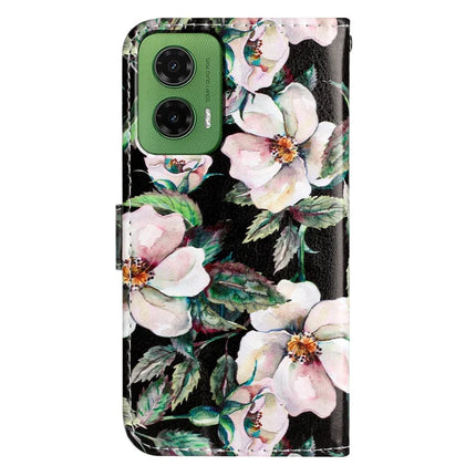 For Motorola Moto G35 5G Wallet Case Printed Pattern Design Leather Phone Cover