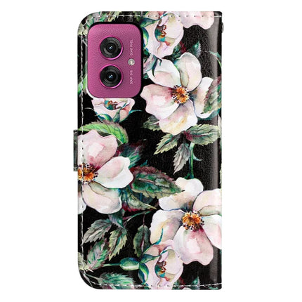 For Motorola Moto G55 5G Wallet Case Printed Pattern Design Leather Phone Cover