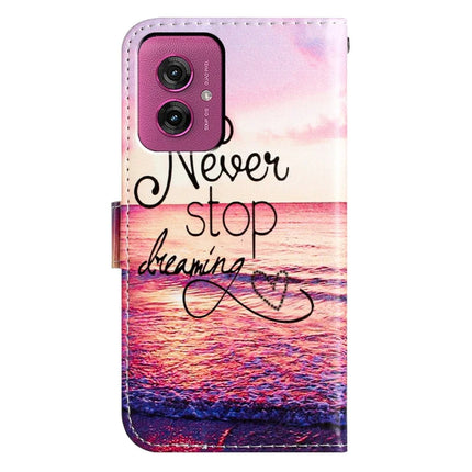 For Motorola Moto G55 5G Wallet Case Printed Pattern Design Leather Phone Cover