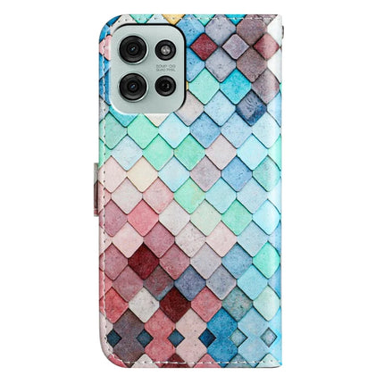 For Motorola Moto G75 5G Wallet Case Printed Pattern Design Leather Phone Cover