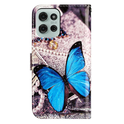 For Motorola Moto G75 5G Wallet Case Printed Pattern Design Leather Phone Cover