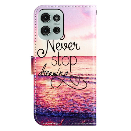 For Motorola Moto G75 5G Wallet Case Printed Pattern Design Leather Phone Cover