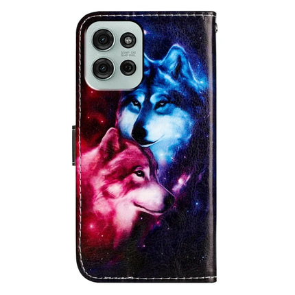 For Motorola Moto G75 5G Wallet Case Printed Pattern Design Leather Phone Cover