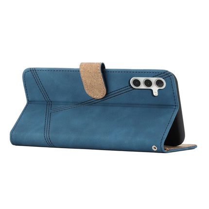 For Samsung Galaxy A26 5G Case Flip Leather Retro Phone Cover Lines Imprinted
