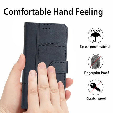 For Samsung Galaxy A26 5G Case Line Imprinted PU Leather Wallet Phone Cover