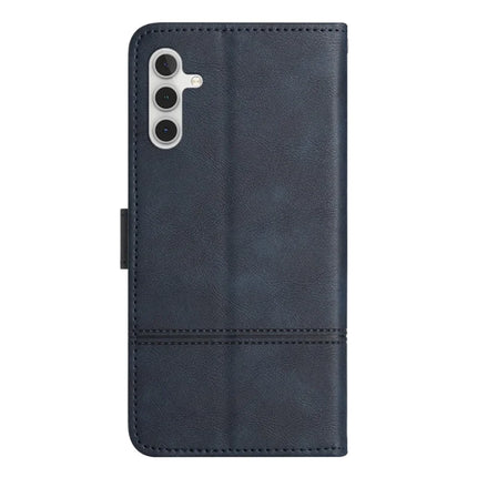 For Samsung Galaxy A26 5G Case Line Imprinted PU Leather Wallet Phone Cover