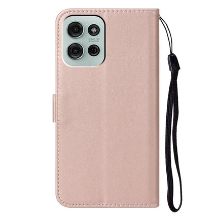 For Motorola Moto G75 5G Case with Card Holder PU Leather Flip Wallet Phone Cover