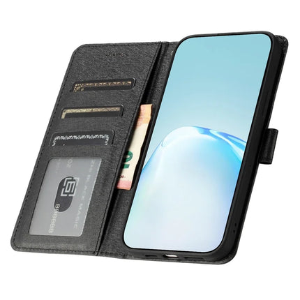 For Motorola Moto G75 5G Wallet Case Leather Folio Phone Cover Magnetic Clasp