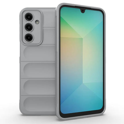 For Samsung Galaxy A36 5G Case Anti-Drop Soft TPU Rugged Phone Back Cover - Light Grey