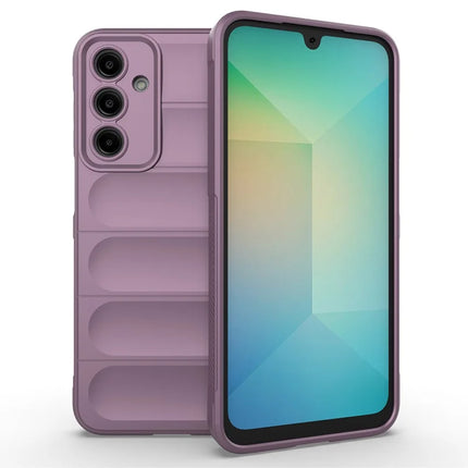 For Samsung Galaxy A36 5G Case Anti-Drop Soft TPU Rugged Phone Back Cover - Light Purple