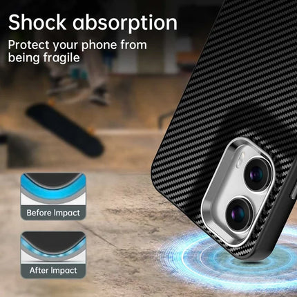 For Motorola Moto G35 5G Case Cell Phone Hybrid Back Cover Carbon Fiber Texture