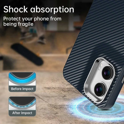 For Motorola Moto G35 5G Case Cell Phone Hybrid Back Cover Carbon Fiber Texture