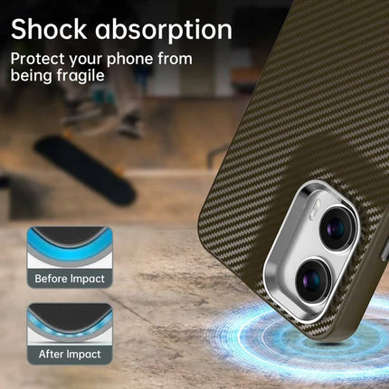 For Motorola Moto G35 5G Case Cell Phone Hybrid Back Cover Carbon Fiber Texture