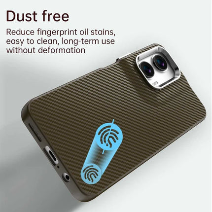 For Motorola Moto G35 5G Case Cell Phone Hybrid Back Cover Carbon Fiber Texture