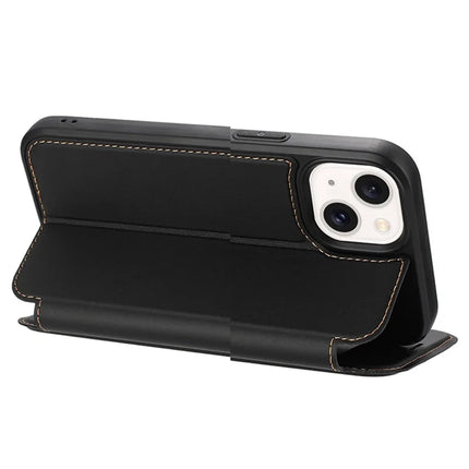 For iPhone 13 Case Magnetic Closure Card Slot Leather Flip Phone Cover