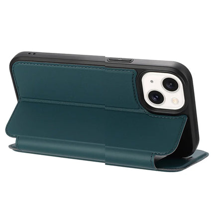 For iPhone 13 Case Magnetic Closure Card Slot Leather Flip Phone Cover