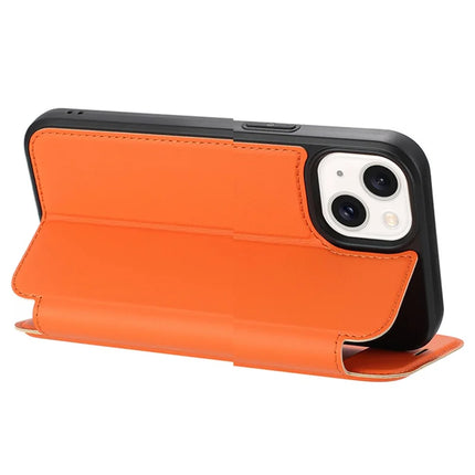 For iPhone 13 Case Magnetic Closure Card Slot Leather Flip Phone Cover