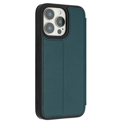 For iPhone 13 Pro Max Case Magnetic Closure Card Slot Leather Flip Phone Cover