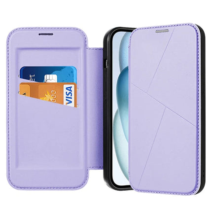 For iPhone 13 Pro Max Case Magnetic Closure Card Slot Leather Flip Phone Cover