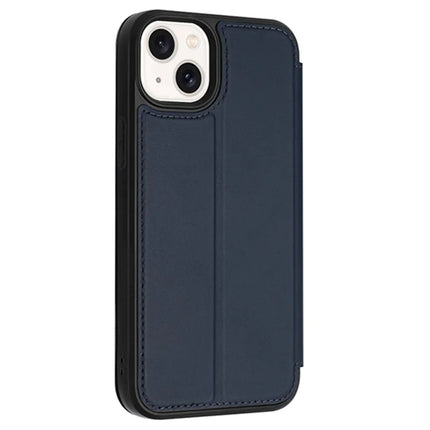 For iPhone 14 Case Magnetic Closure Card Slot Leather Flip Phone Cover