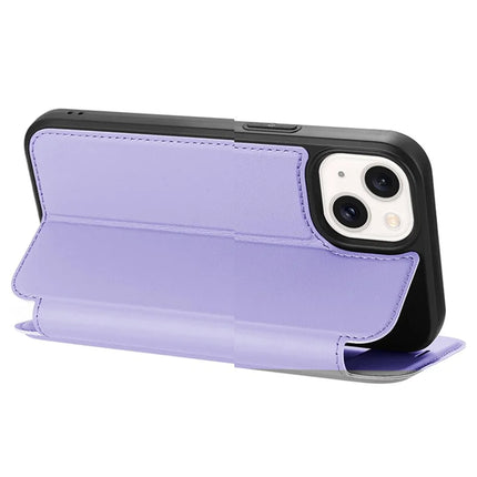 For iPhone 14 Case Magnetic Closure Card Slot Leather Flip Phone Cover