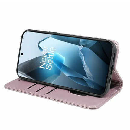 HX01 For OnePlus 13 Wallet Case Magnetic Closing PU Leather Phone Cover