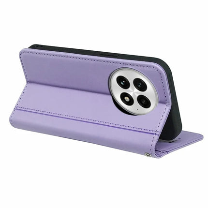 HX01 For OnePlus 13 Wallet Case Magnetic Closing PU Leather Phone Cover