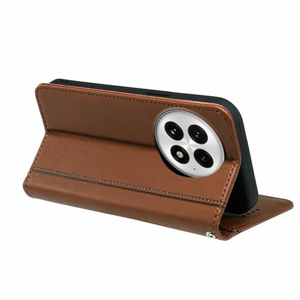 HX01 For OnePlus 13 Wallet Case Magnetic Closing PU Leather Phone Cover