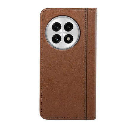 HX01 For OnePlus 13 Wallet Case Magnetic Closing PU Leather Phone Cover