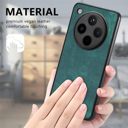 For Oppo Find X8 5G Case Retro Leather + TPU Shockproof Protective Phone Cover
