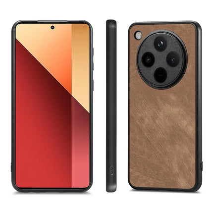 For Oppo Find X8 5G Case Retro Leather + TPU Shockproof Protective Phone Cover