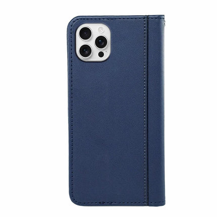 HX01 For iPhone 16 Pro Max Wallet Case Magnetic Closing PU Leather Phone Cover