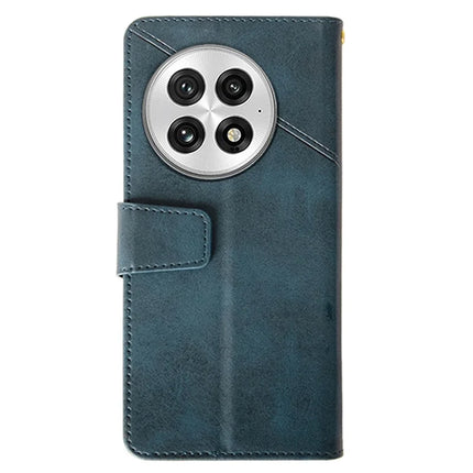 IDEWEI For OnePlus 13 Case Leather Wallet Phone Cover Stand Calf Texture