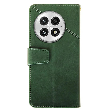 IDEWEI For OnePlus 13 Case Leather Wallet Phone Cover Stand Calf Texture