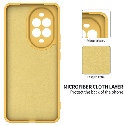 For Huawei nova 13 Pro 5G Case Liquid Silicone Phone Back Cover with Hand Strap