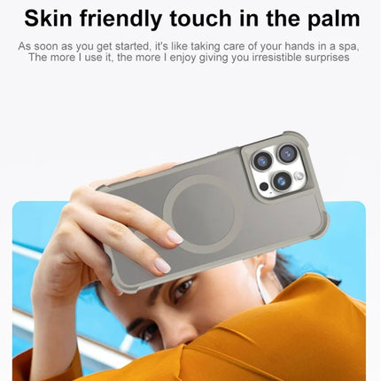 For iPhone 15 Pro Max Case Compatble with MagSafe Skin-Touch TPU+PC Phone Cover