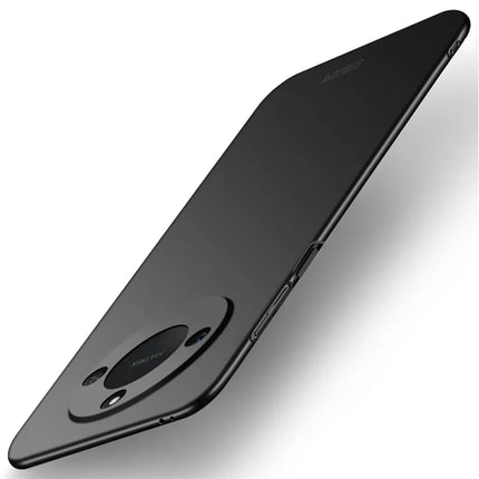 For Honor X60 5G Phone Case MOFI Shield Matte Series Ultra Slim PC Protective Cover - Black