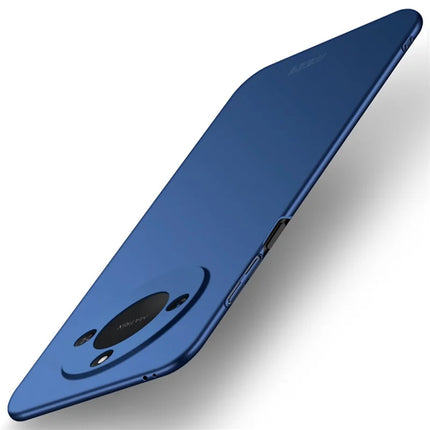 For Honor X60 5G Phone Case MOFI Shield Matte Series Ultra Slim PC Protective Cover - Blue