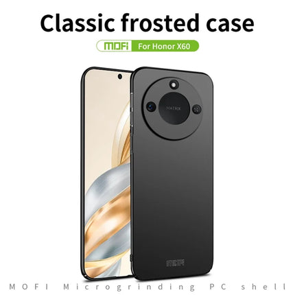 For Honor X60 5G Phone Case MOFI Shield Matte Series Ultra Slim PC Protective Cover
