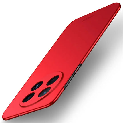 For Honor X60 Pro 5G Phone Case MOFI Shield Matte Series Ultra Slim PC Protective Cover - Red